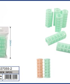 SET DE RULOS PARA CABELLO CON DIENTES 2CM 1UND (6PCS)