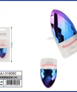 PRENSA PARA PESTAÑAS PORTATIL CON DISEÑ DIAMANTE DE COLOR AZUL DEGRADADO 1UND