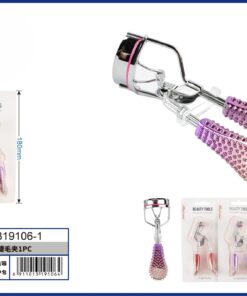 PRENSA PARA PESTAÑA CON MANGO DE MASAJEADOR Y COLOR DEGRADADO 1UND