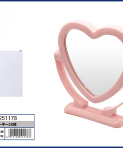 ESPEJO EN MESA DE CORAZÓN 1UND