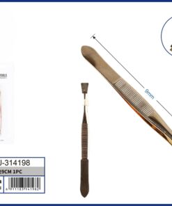 PINZA PARA CEJA COLOR DORADA 1UND