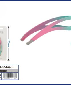 PINZA PARA CEJA DISEÑO HUECO ALAS DE COLOR DEGRADADO 1UND