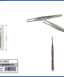 SET DE PINZA PARA CEJA 1UND (2PCS)