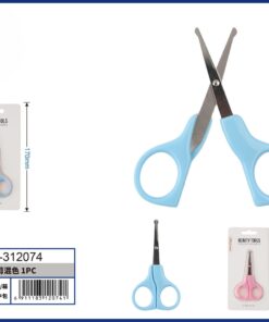 TIJERA PARA BEBÉ CON PUNTO REDONDO 1UND