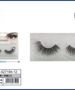 PESTAÑA POSTIZA 3D #C12 1UND