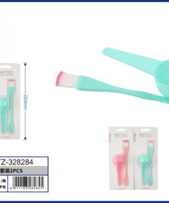 SET DE BROCHA PARA BELLEZA 1UND (2PCS)