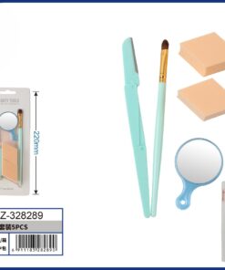 SET DE BELLEZA PARA MAQUILLAJE 1UND (5PCS)