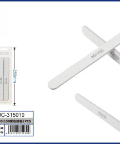 SET DE LIMA PARA UÑA DISEÑO PALETA 80/150 1UND (2PCS)