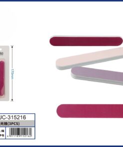SET DE LIMA DISEÑO PALETA DE COLOR LISO 1UND (3PCS)