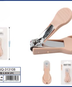 CORTA UÑA CON CUBIERTA PLÁSTICA DE COLOR LISO 6.9CM 1UND