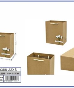 BOLSA REGALO KFRAFT DE FLOR DIY 15*14.5*6CM 1UND
