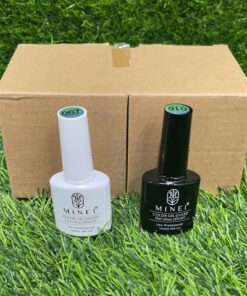 ESMALTE SEMIPERMANENTE DE BLANCO/NEGRO 10ML*24PCS 1UND (24PCS)