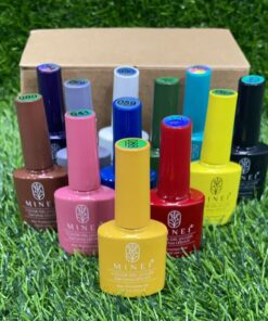 ESMALTE SEMIPERMANENTE DE COLORES 10ML*24PCS 1UND (24PCS)