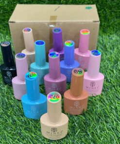 ESMALTE SEMIPERMANENTE DE COLORES 10ML*24PCS 1UND (24PCS)
