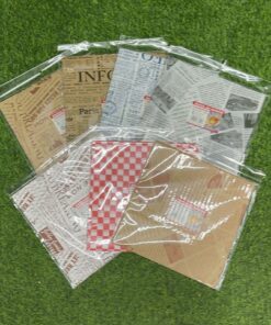 PAPEL DE HORNO 22*22CM 1UND (50PCS)