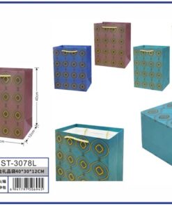 BOLSA DE REGALO CON DISEÑOS 40*30*12CM 1UND