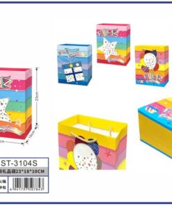 BOLSA DE REGALO DE FELIZ CUMPLEAÑOS 23*18*10CM 1UND