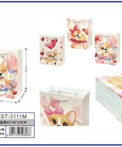 BOLSA DE REGALO DE PERRO 32*26*12CM 1UND