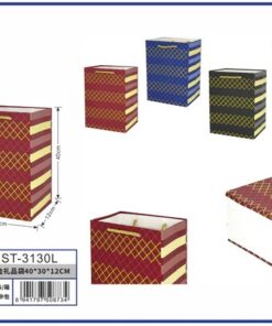 BOLSA DE REGALO CON DISEÑOS 40*30*12 1UND