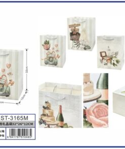 BOLSA DE REGALO DE FLOR 32*26*12CM 1UND