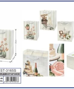 BOLSA DE REGALO DE FLOR 23*18*10CM 1UND