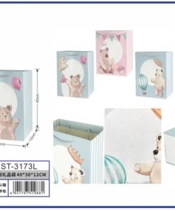 BOLSA DE REGALO DE OSO 40*30*12CM 1UND