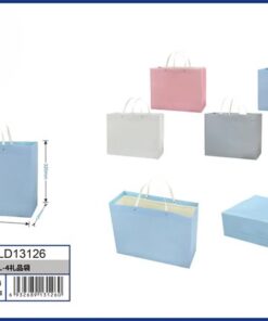 BOLSA DE REGALO DE COLOR LISO 45*32*12CM 1UND