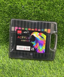 SET DE MARCADORES ACRILICOS 24 COLORES 1UND (24PCS) / 1106-24