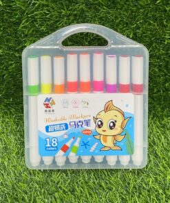 SET DE MARCADORES DE ACUARELA 18 COLORES 1UND (18PCS) / 681-18