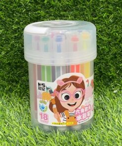 SET DE MARCADORES DE ACUARELA 18 COLORES 1UND (18PCS) / 678-18