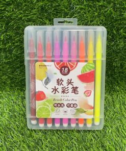 SET DE MARCADORES DE ACUARELA 18 COLORES 1UND (18PCS) / 713-18