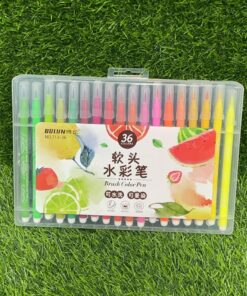 SET DE MARCADORES DE ACUARELA  DE 36 COLORES 1UND (36PCS) / 713-36