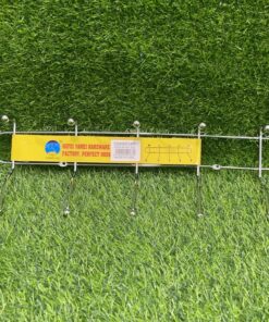GANCHO DOBLE PARA PARED DE 10 PUNTOS 5*43CM 1UND / H90159-233