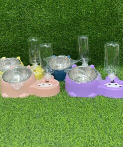 SET DE TAZA PARA MASCOTA CON BOTELLA 1UND / 90359-123
