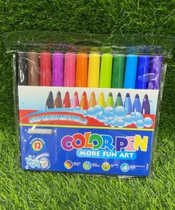 SET DE MARCADORES DE ACUARELA 12 COLORES 1UND (12PCS) / FL8586-12