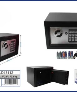 CAJA FUERTE T17 COLOR NEGRO 17*23CM 172.8KG / HLD13112
