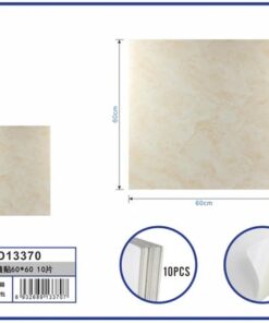 PAPEL TAPIZ CUADRADO 60*60CM 1UND (10PCS) / HLD13370