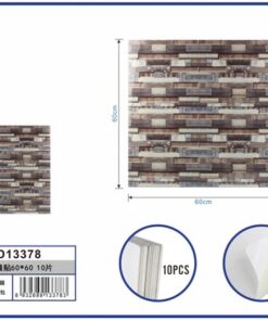 PAPEL TAPIZ CUADRADO 60*60CM 1UND (10PCS) / HLD13378