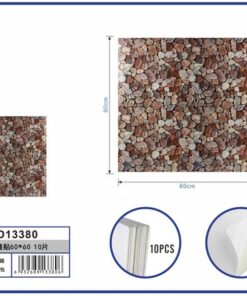 PAPEL TAPIZ CUADRADO 60*60CM 1UND (10PCS) / HLD13380