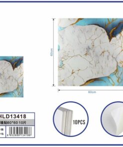 PAPEL TAPIZ CUADRADO 60*60CM 1UND (10PCS) / HLD13418