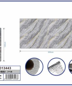 PAPEL TAPIZ EN ROLLO 1.2*3M 1UND / HLD13443
