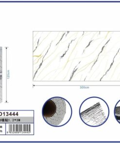 PAPEL TAPIZ EN ROLLO 1.2*3M 1UND / HLD13444
