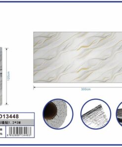 PAPEL TAPIZ EN ROLLO 1.2*3M 1UND / HLD13448