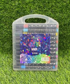 SET DE MARCADORES PURPURINA 24 COLORES 1UND (24PCS) / JY-0113-24