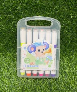SET DE MARCADORES DE ACUARELA 12 COLORES 1UND (12PCS) / ZS-282-12