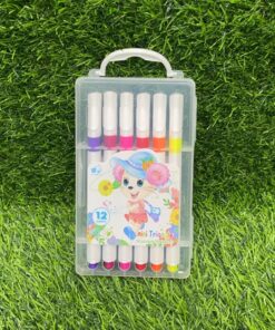 SET DE MARCADORES DE ACUARELA 12 COLORES 1UND (12PCS) / ZS-286-12