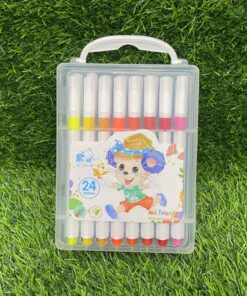 SET DE MARCADORES DE ACUARELA 24 COLORES 1UND (24PCS) / ZS-286-24