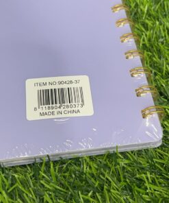 Alternative view of CUADERNO CON RESORTE DE COLOR LISO A5 80HOJAS 14.5*20.5CM 1UND / 90428-37