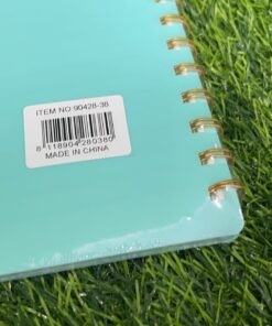 Alternative view of LIBRETA CON RESORTE DE COLOR LISO A6 80HOJAS 10.4*14.5CM 1UND / 90428-38