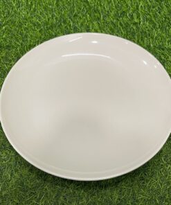 PLATO BLANCA MELAMINA 10″ 1UND / 90121-129